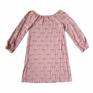 Kickee Pants Bamboo Cooksonia Peasant Dress Size XS(5/6)